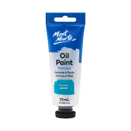 Mont Marte Oil Paint 75ml Turquoise