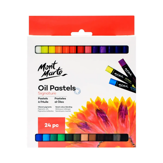 Mont Marte Oil Pastels 24 pce