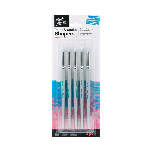 Mont Marte Paint and Sculpt Shapers 5pce