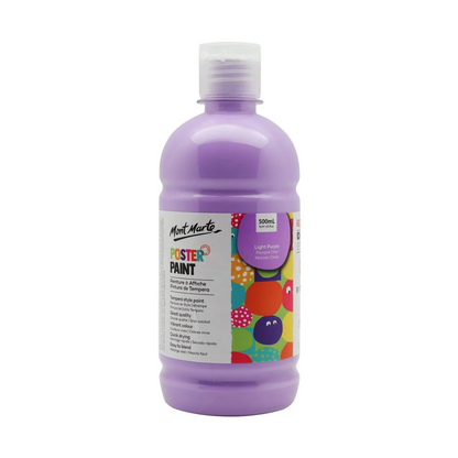 Mont Marte Poster Paint 500ml Light Purple