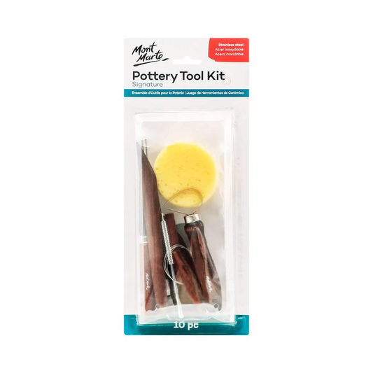 Mont Marte Pottery Tool Kit 10pce