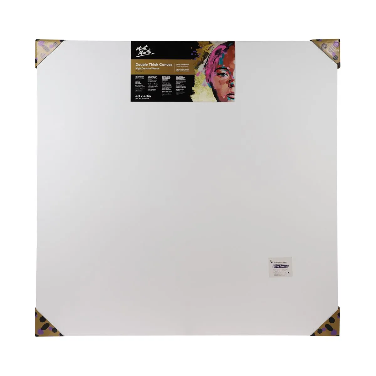 Mont Marte Premium Canvas Double Thick 101.6x101.6cm