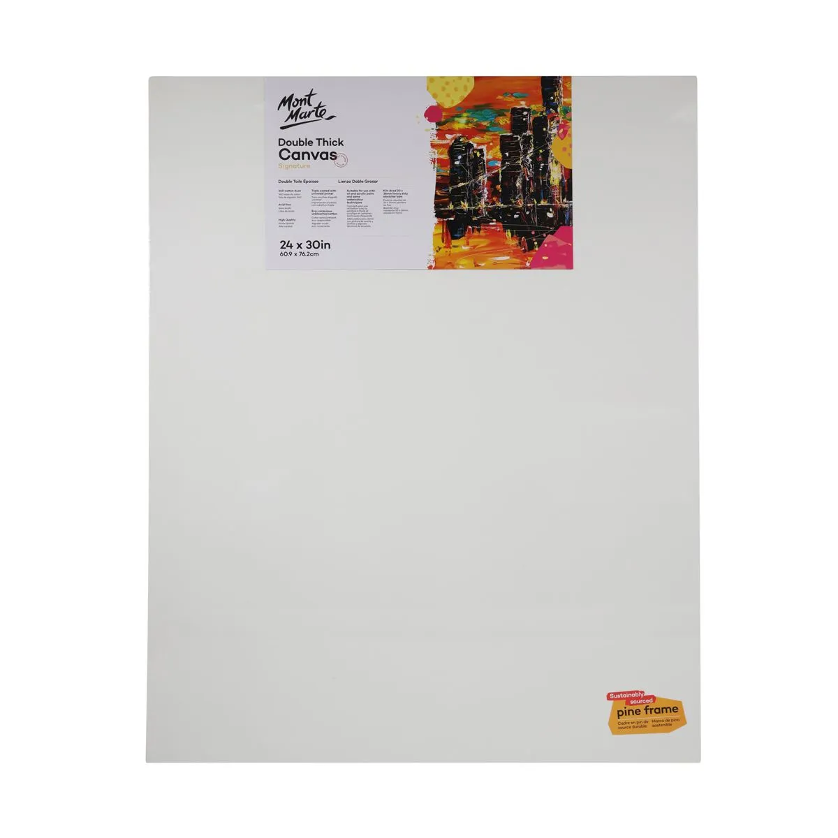 Mont Marte Signature Canvas Double Thick 60.9x76.2cm