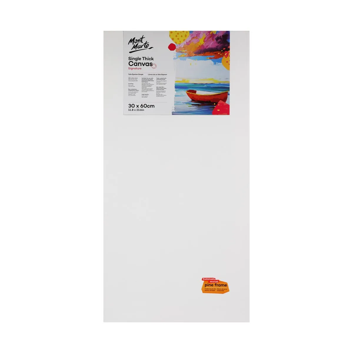 Mont Marte Signature Canvas Single Thick 30x60cm