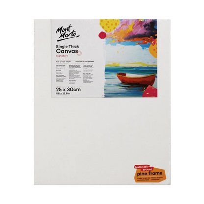 Mont Marte Signature Canvas Single Thick 25x30cm