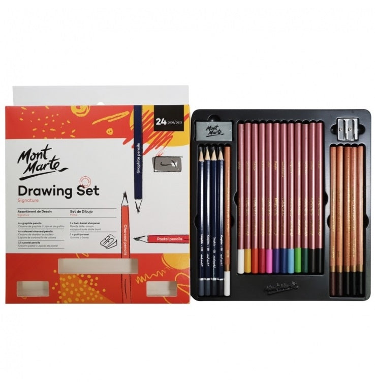 Mont Marte Signature Drawing Set 24pce