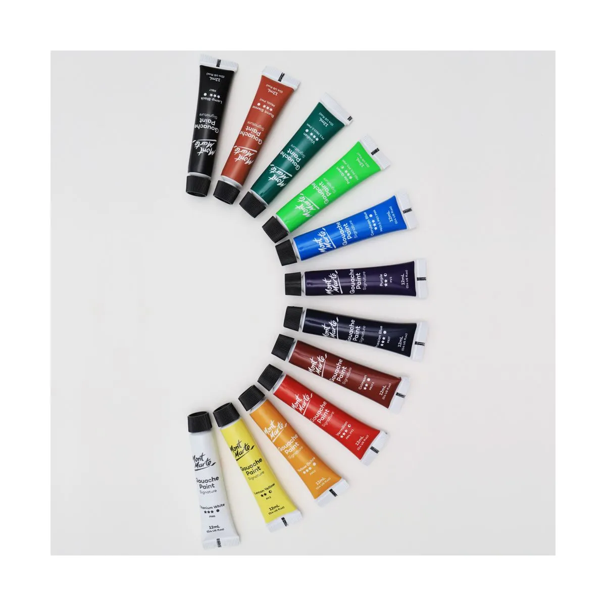 Mont Marte Signature Gouache 12pce x 12ml