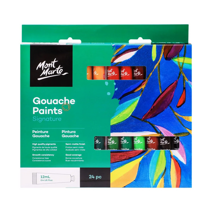 Mont Marte Signature Gouache 24pce x 12ml