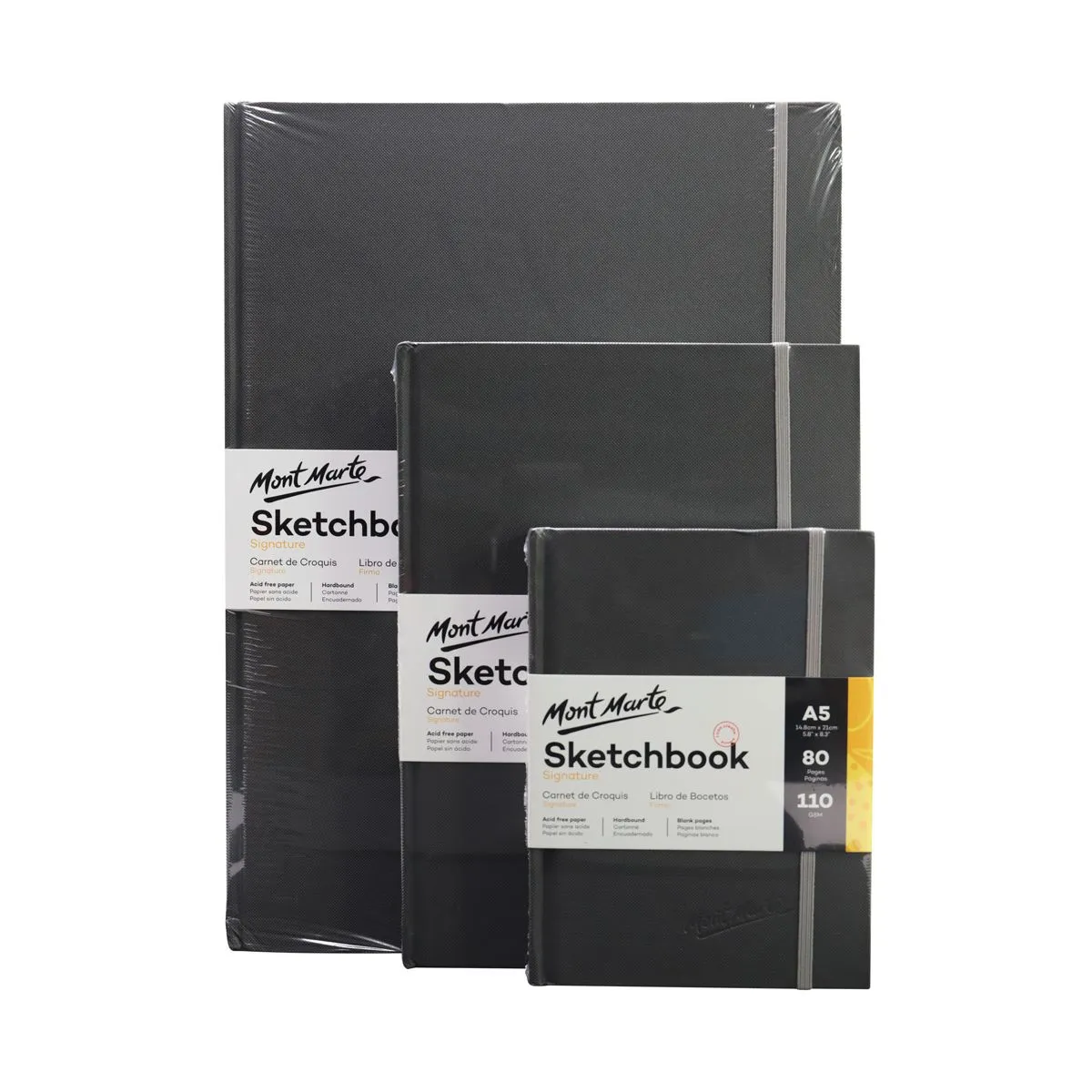 Mont Marte Signature Hardbound Sketch Book 110gsm