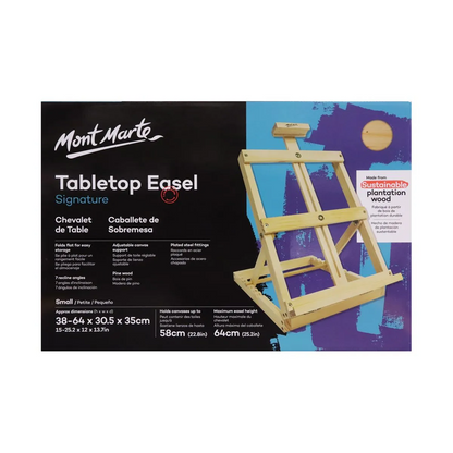 Mont Marte Signature Tabletop Easel Pine