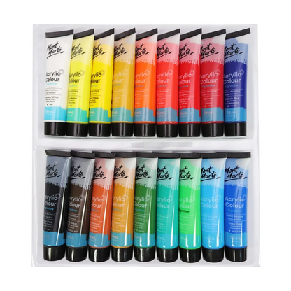 Mont Marte Studio Acrylic Paint Set 18pce x 36ml