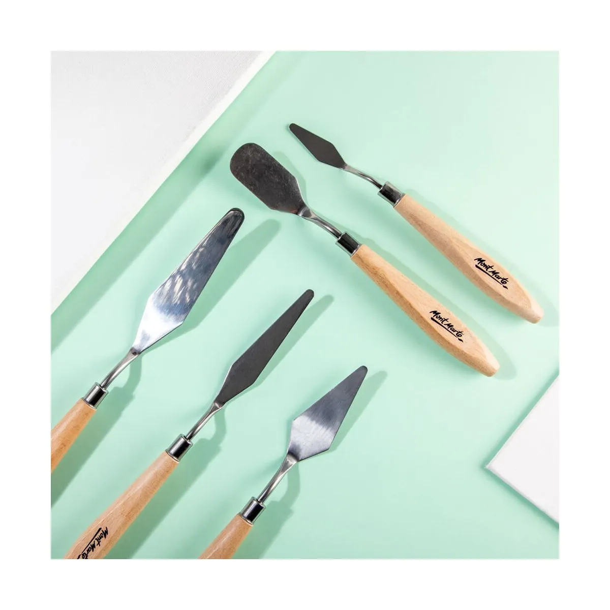 Mont Marte Studio Metal Palette Knife Set