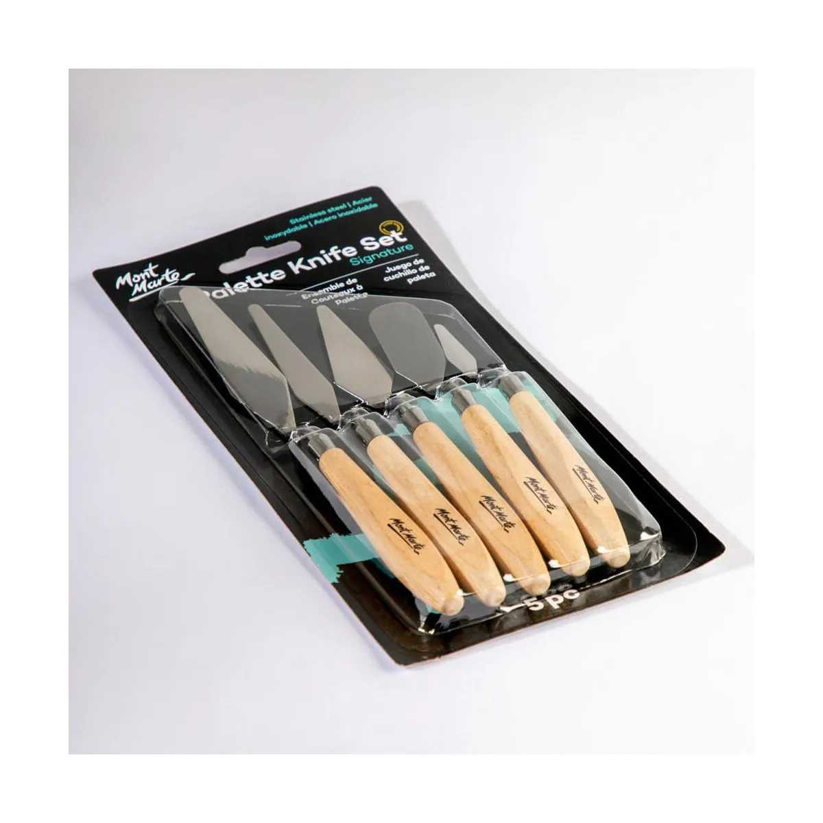 Mont Marte Studio Metal Palette Knife Set