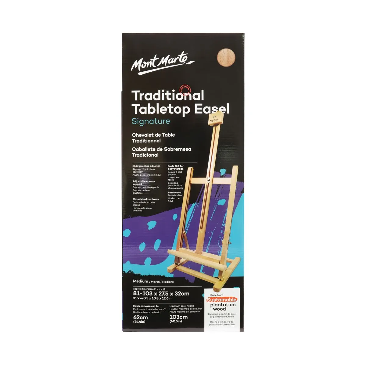 Mont Marte Traditional Desk Easel