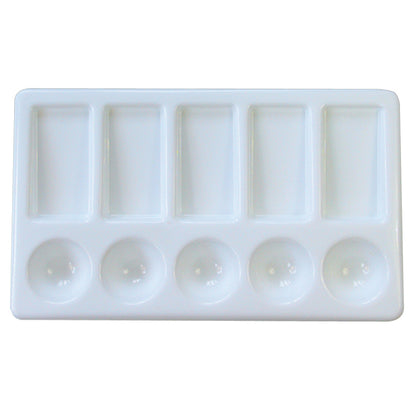 NAM Plastic Palette 9 x 11cm 5 Well/ 5 Slant