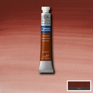 Winsor and Newton Cotman Watercolour 8ml Indian Red