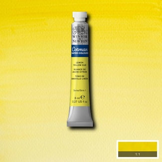 Winsor and Newton Cotman Watercolour 8ml Lemon Yellow Hue