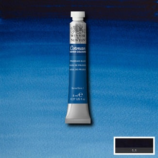 Winsor and Newton Cotman Watercolour 8ml Prussian Blue