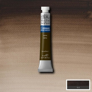 Winsor and Newton Cotman Watercolour 8ml Sepia