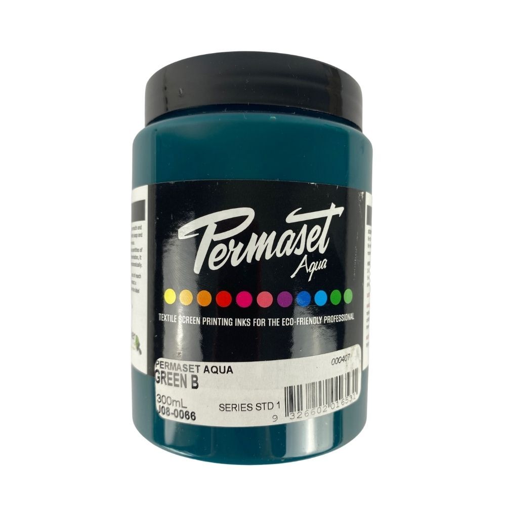 Permaset AQUA Fabric Ink 300ml GREEN B