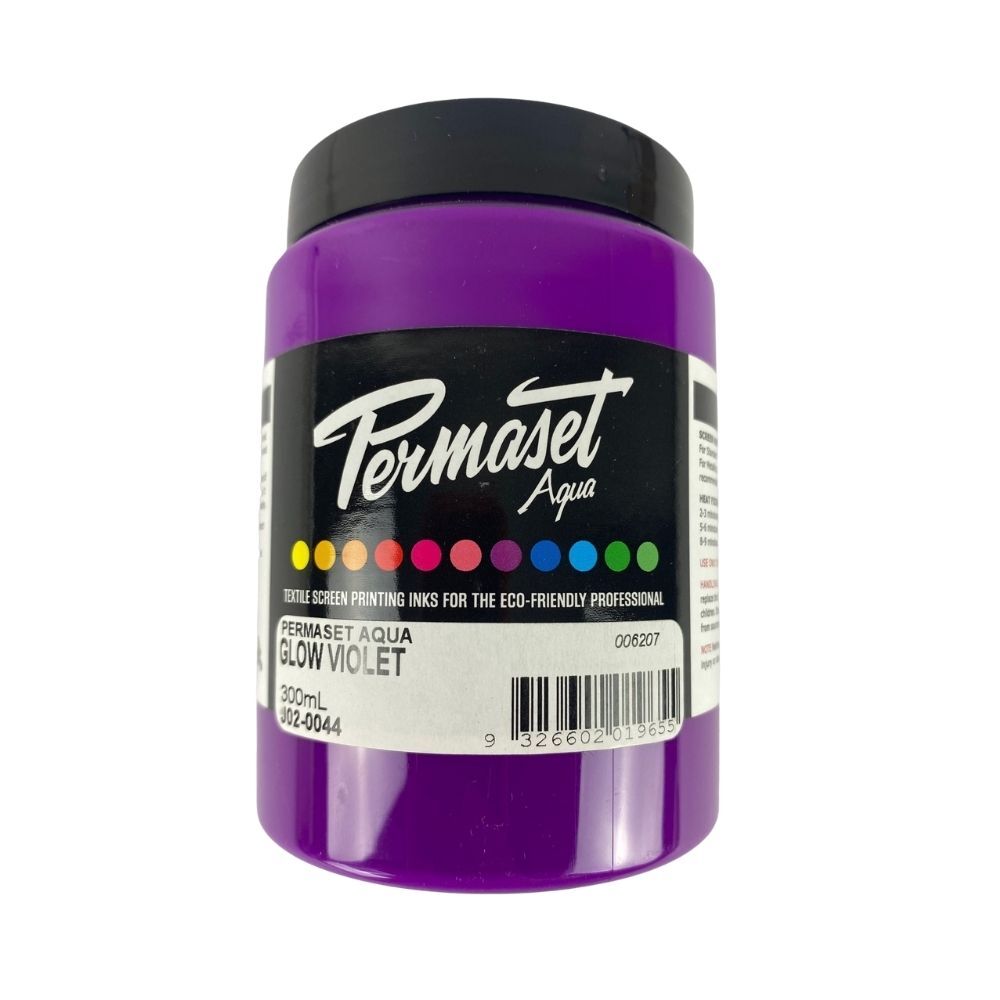 Permaset AQUA Fabric Ink 300ml Glow Violet