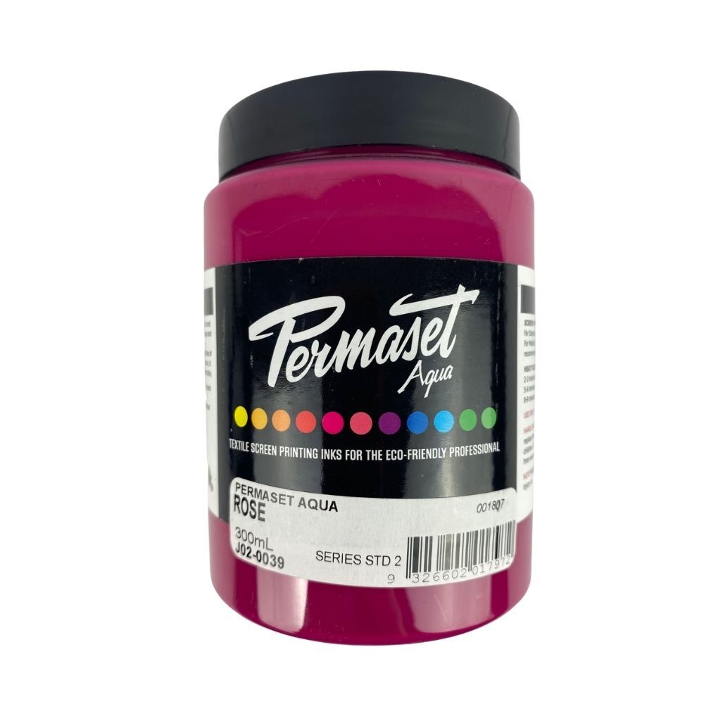 Permaset AQUA Fabric Ink 300ml ROSE