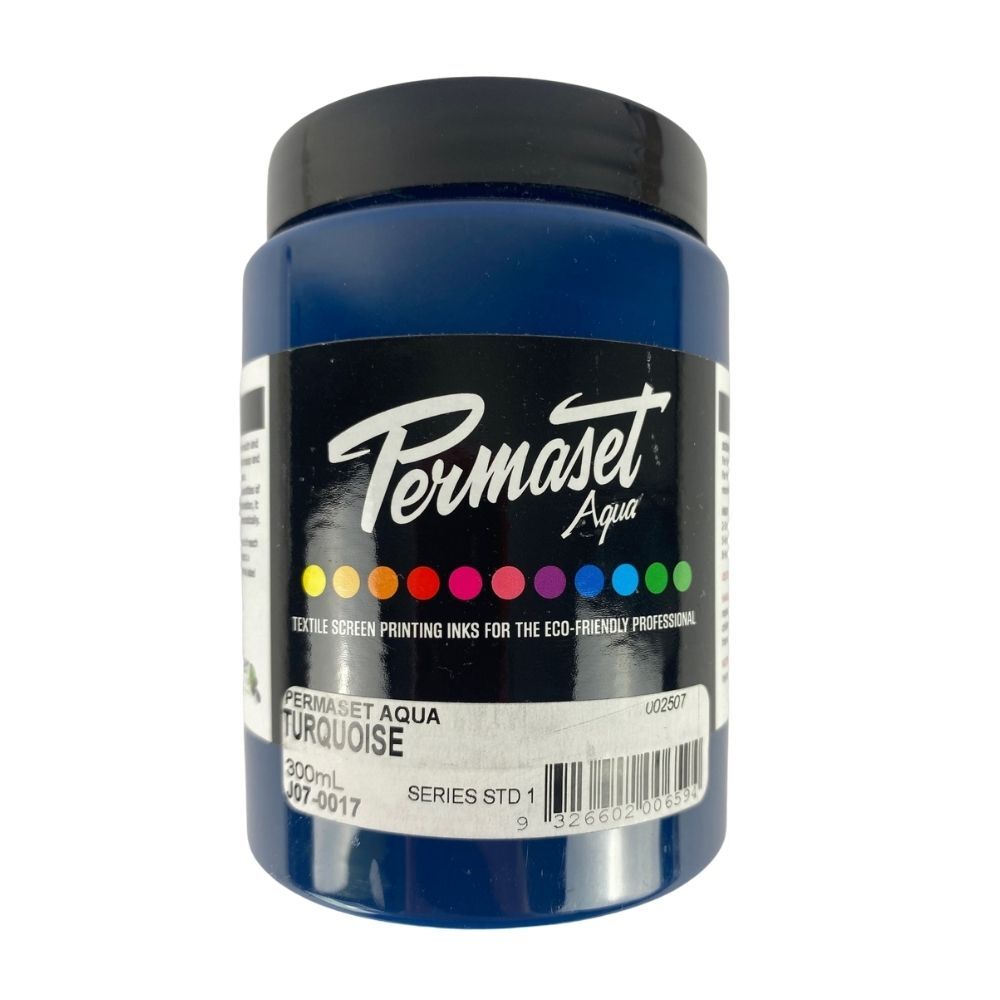 Permaset AQUA Fabric Ink 300ml Turquoise