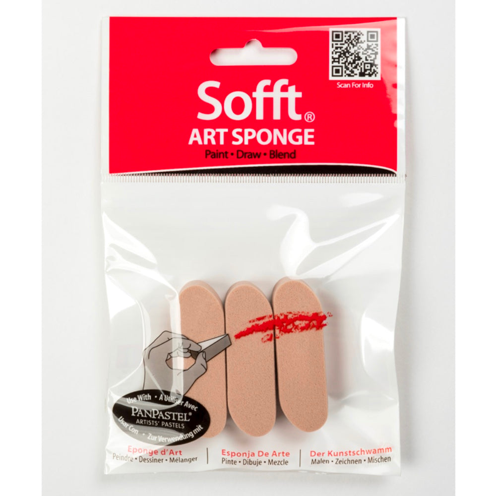 PANPASTEL SOFFT TOOL - Sponge Bar Round