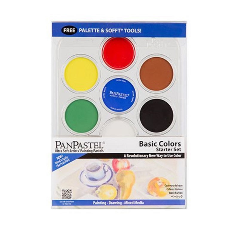 PANPASTEL STARTER SET of 7 - BASIC COLOURS