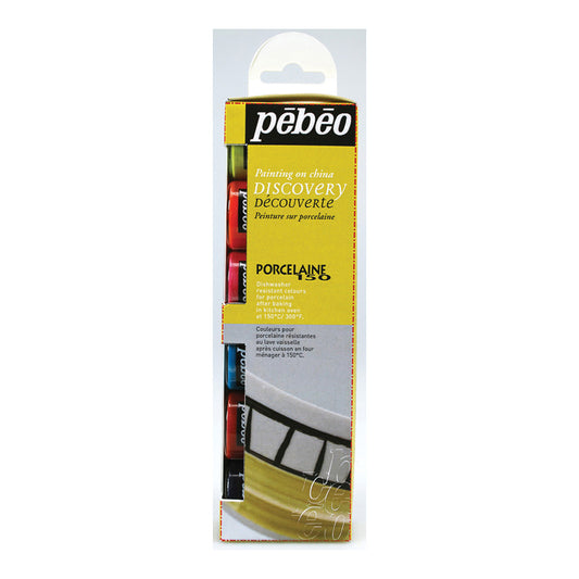 PEBEO Porcelaine 150 Discovery Set 6 x 20ml SET A - Pebeo