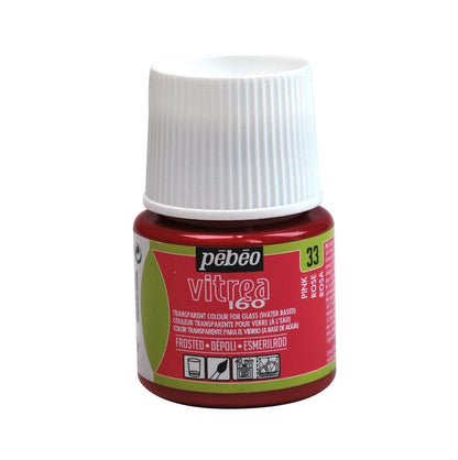 Pebeo Vitrea 160 Glass Paint 45ml - Frosted