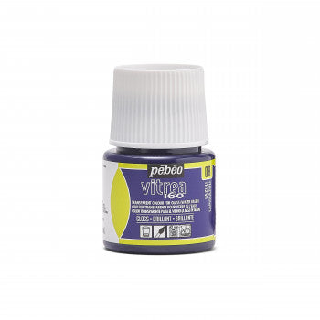 Pebeo Vitrea 160 Glass Paint 45ml - Gloss 08 Lazuli