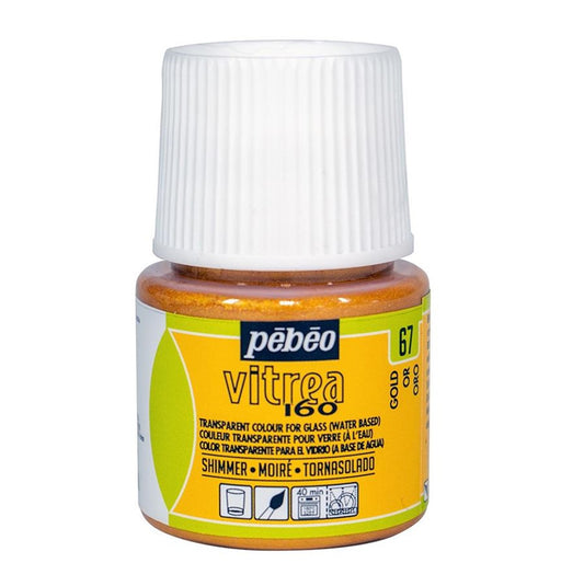 Pebeo Vitrea 160 Glass Paint 45ml - Shimmer