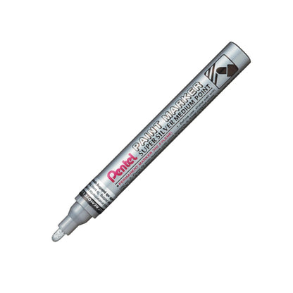 Pentel Paint Marker Medum Point - Super Silver