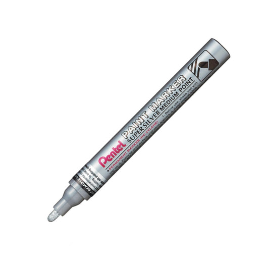 Pentel Paint Marker Medum Point - Super Silver