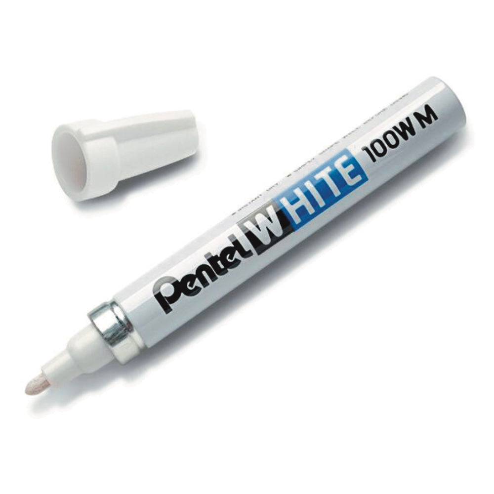 Pentel WHITE Marker Medium 3.9mm tip