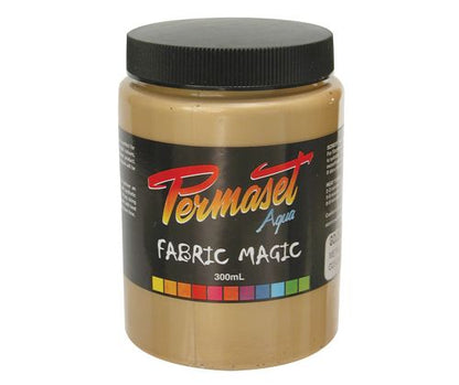 Permaset AQUA Fabric Ink 300ml GOLD LUSTRE