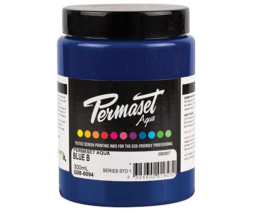 Permaset AQUA Fabric Ink 300ml BLUE B