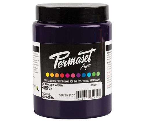 Permaset AQUA Fabric Ink 300ml Purple