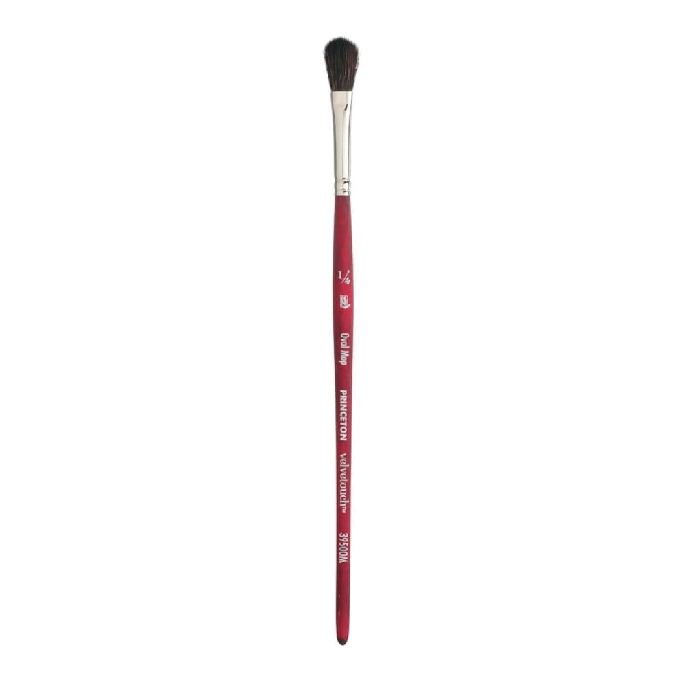 Princeton Velvet Touch 3950 Syn Short Handle Oval Mop 1 4 inch