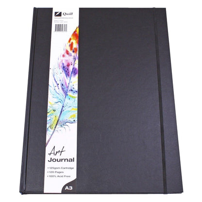 Quill Art Journal Hardcover 125gsm A3