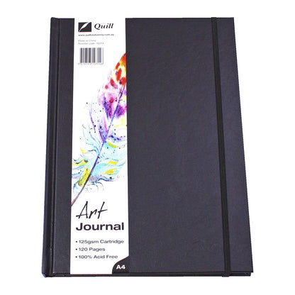 Quill Art Journal Hardcover 125gsm A4