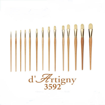 Raphael 3592 D-Artigny Hog Brush - Filbert