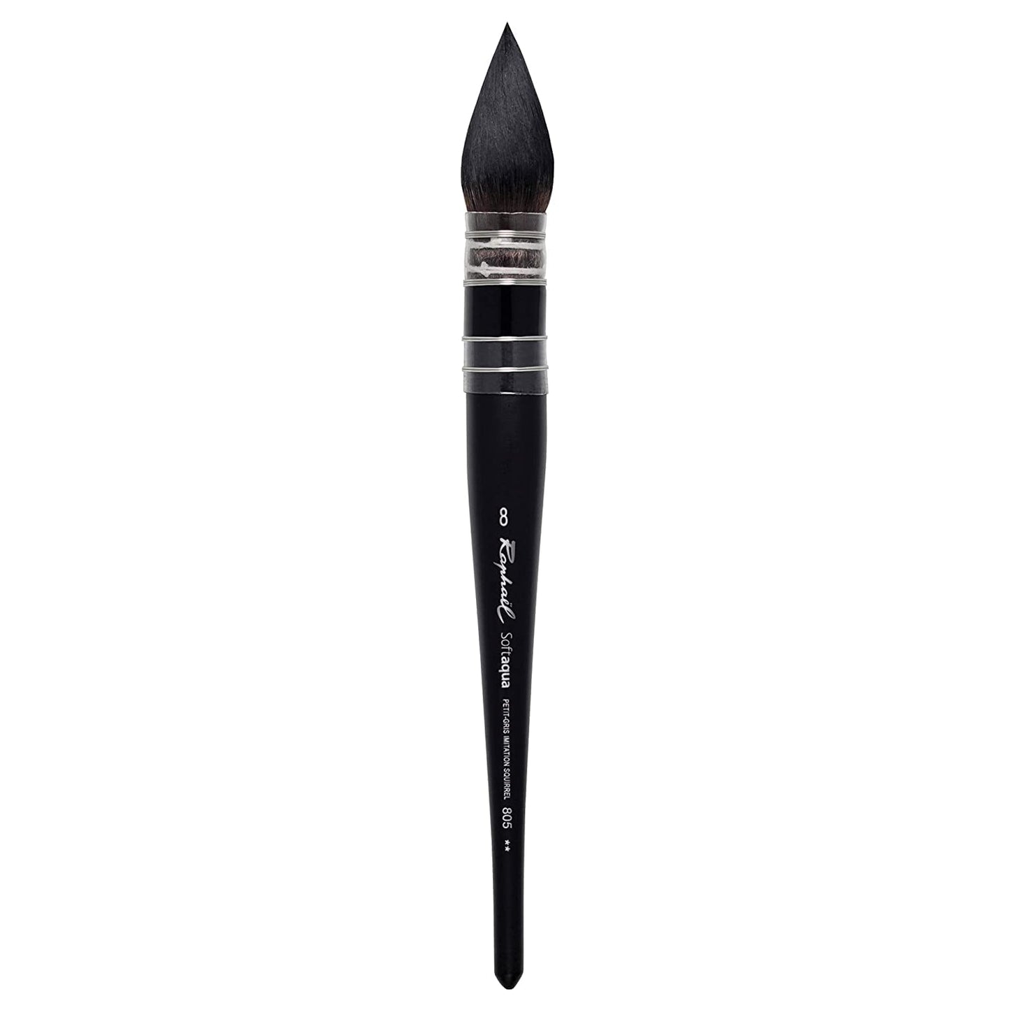 Raphael 805 Softaqua Synthetic Brush - Quill 8