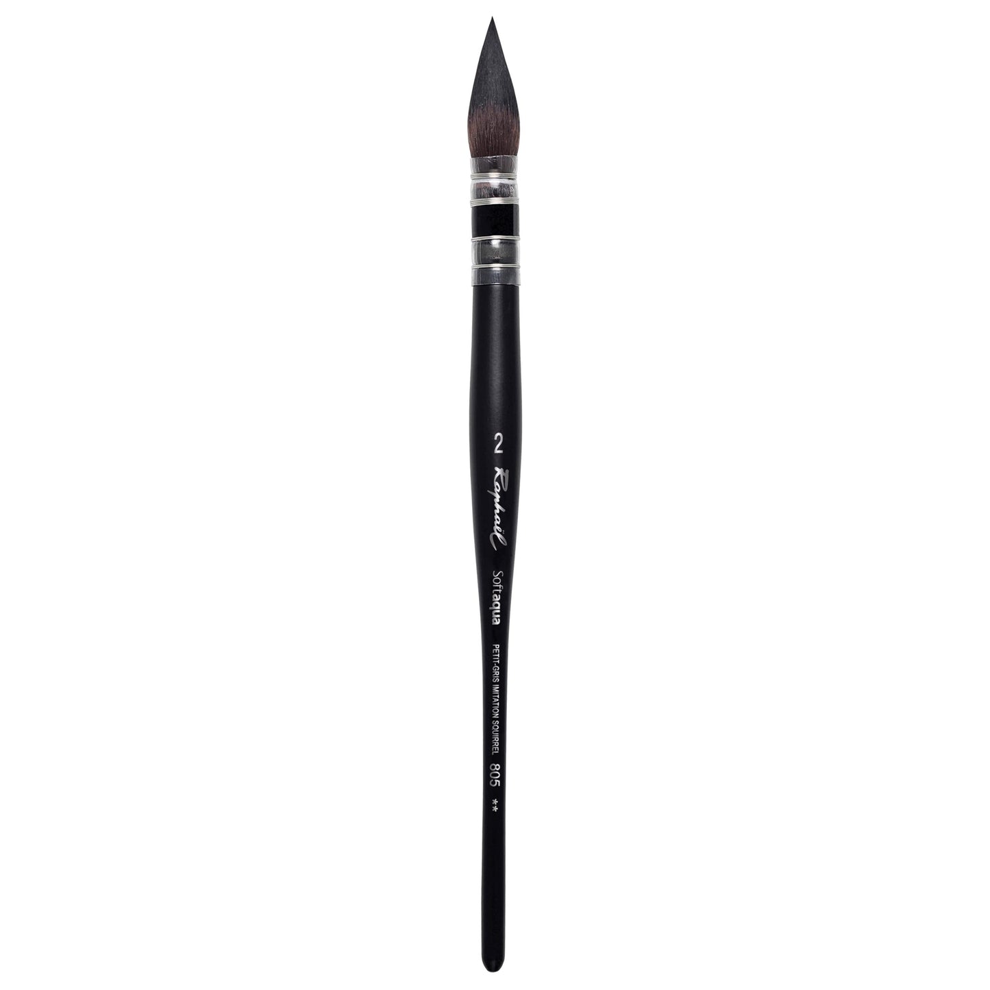 Raphael 805 Softaqua Synthetic Brush - Quill 2