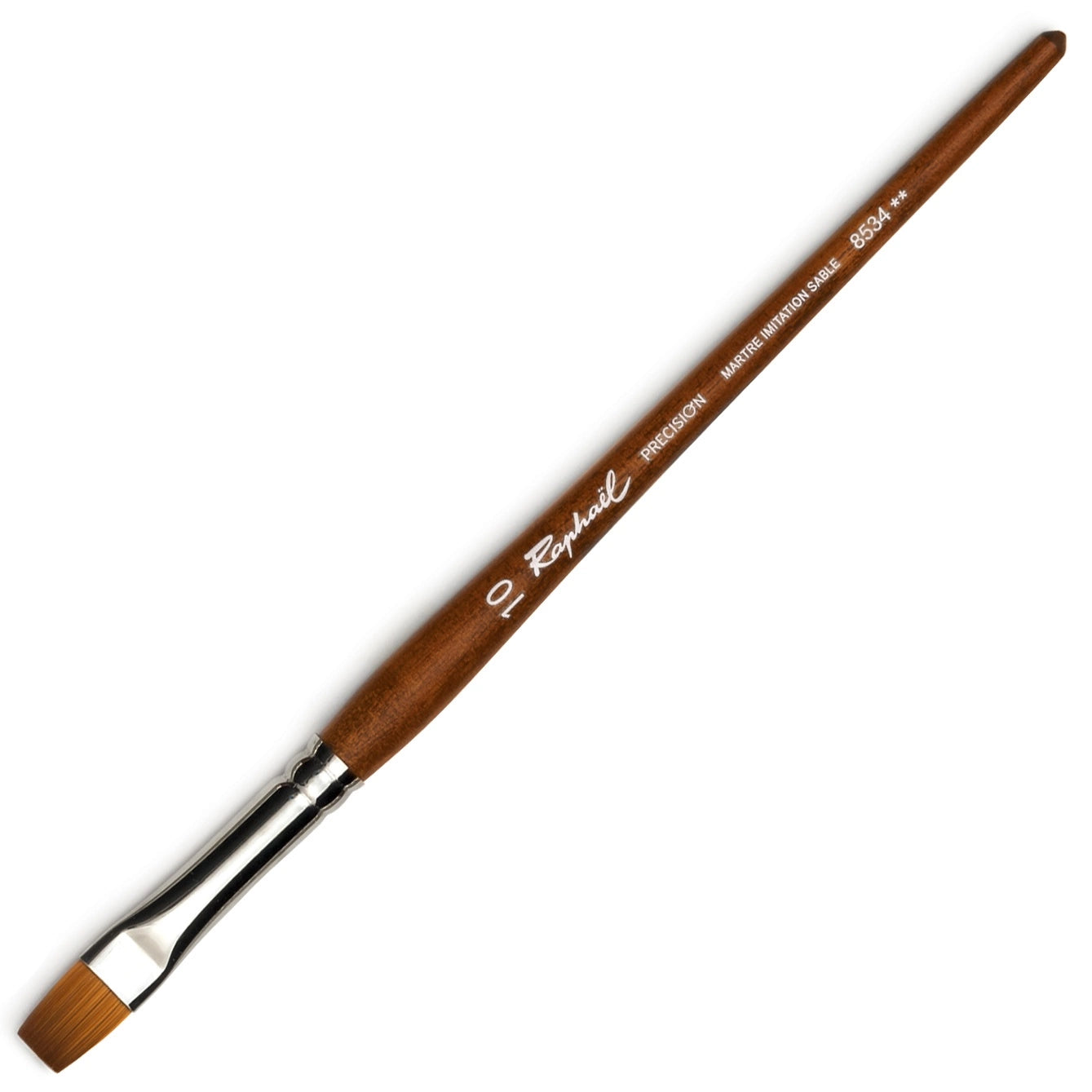 Raphael 8534 Precision Imitation Sable Brush - Flat 10