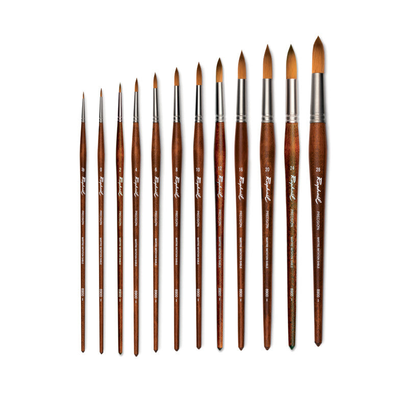 Raphael 8900 Precision Imitation Sable Brush - Round