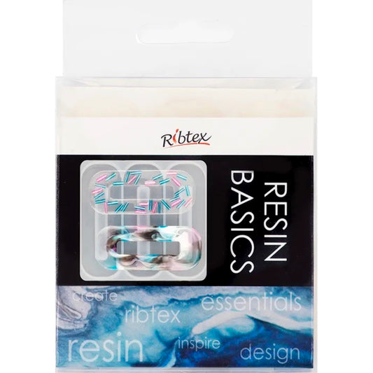 Ribtex Silicone Mould Square Hair Clip