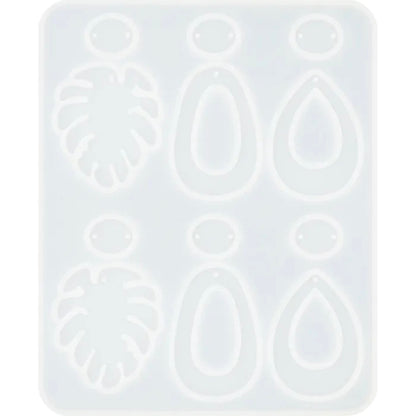 Ribtex Silicone UV Mould Monsteria Earrings