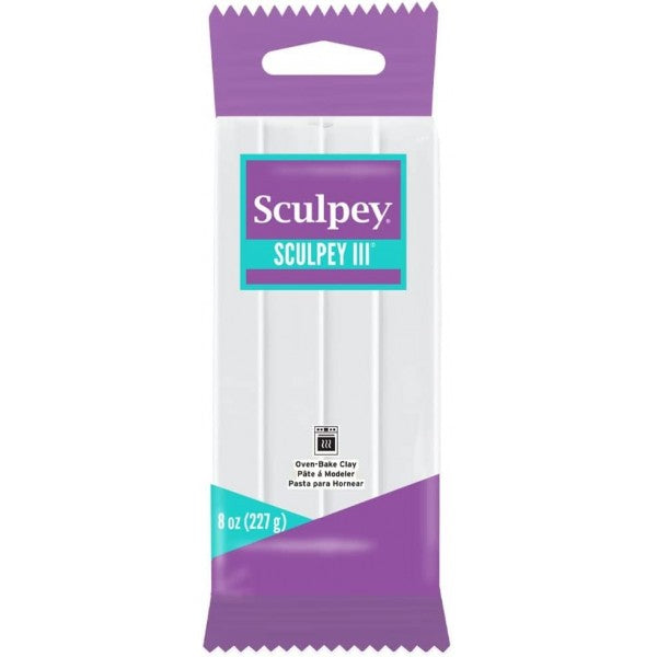 SCULPEY III Polymer Clay 454g / 1lb White